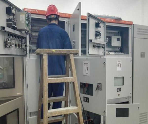 咸陽某大學電氣柜集中控制安裝